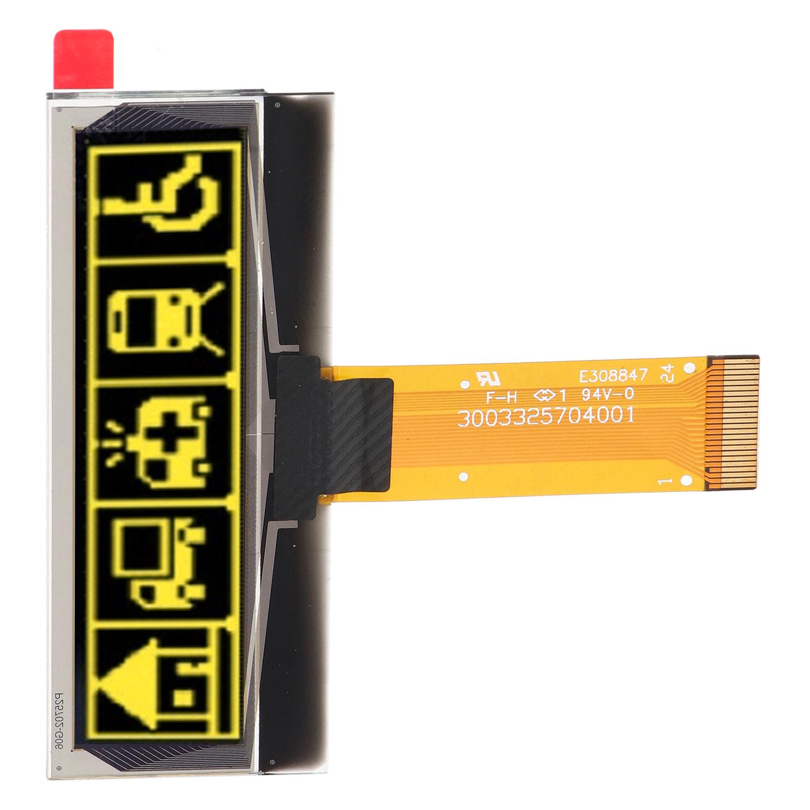 

Organic Light Emitting Diode Display Module 2.23in 123x32 Resolution SSD1305 SPI IIC Interface 24 Pin Screen Module