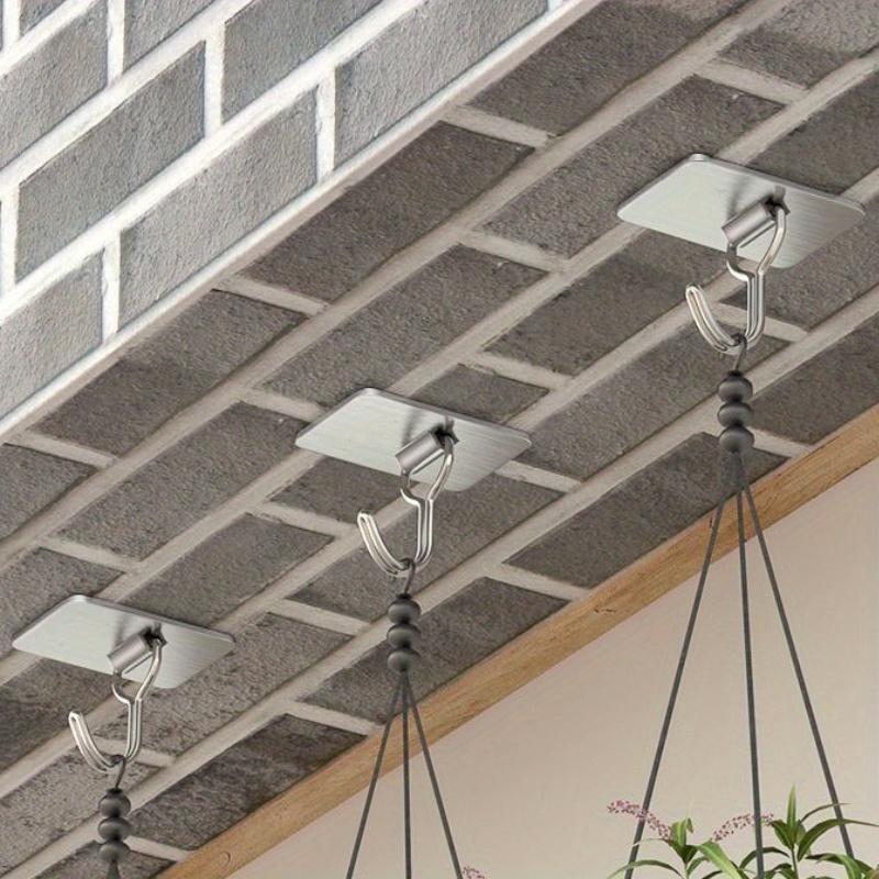 4Pcs Hangers Suitable for Bathroom and Kitchen Storage, No Drilling Required, Indoor/Outdoor Hanger