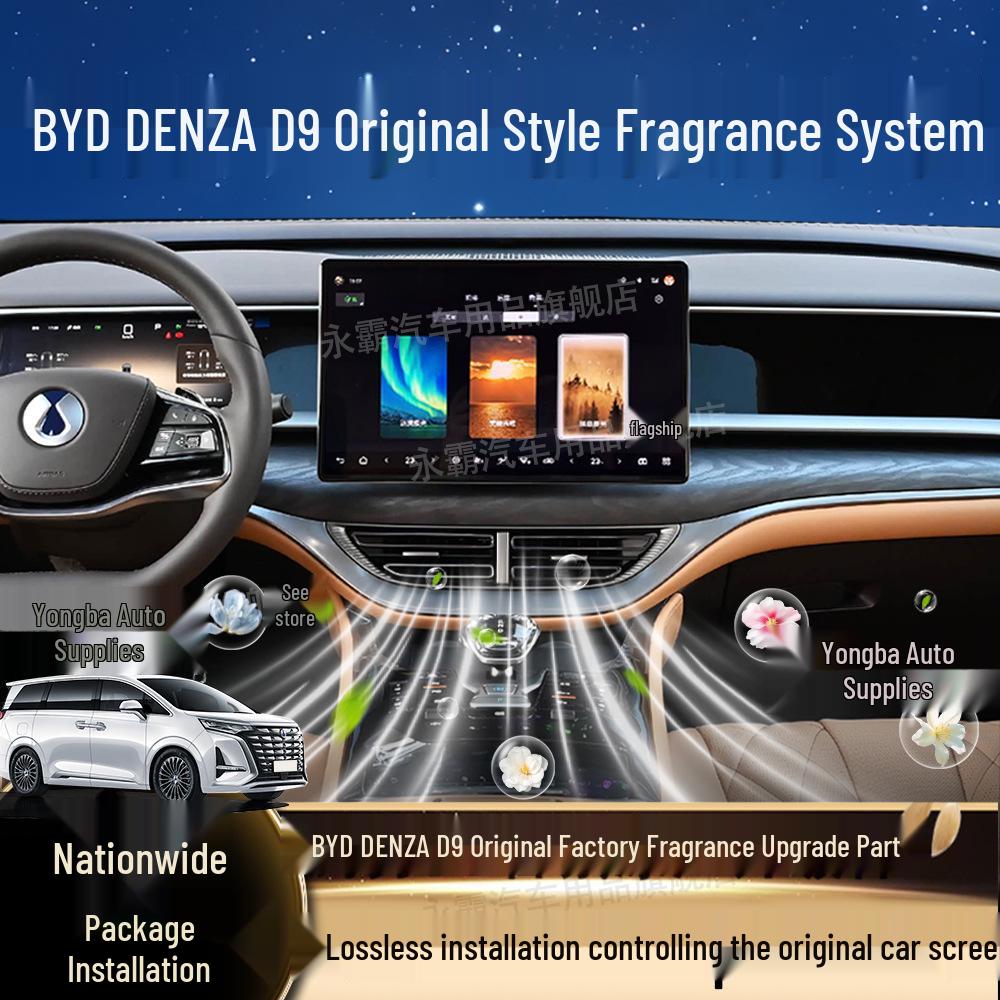 

Запасные части для улучшения диффузора аромата BYD D9 - Оригинальная система установки BYD D9 Fragrance Replacement Set [3 pcs]