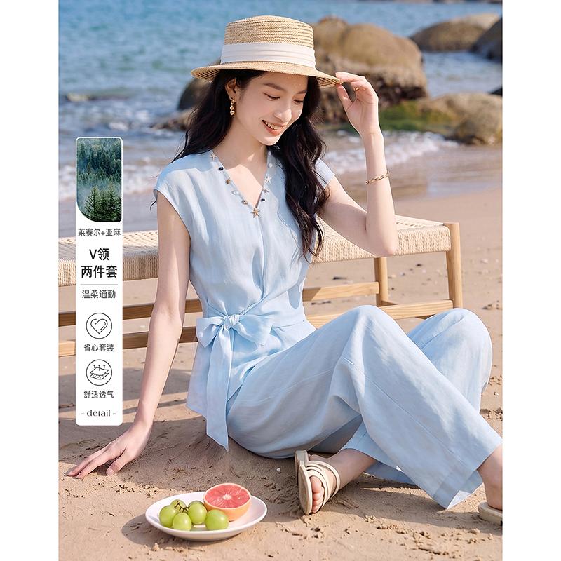 Design Sense Niche Fashion Temperament Slimming Suit for Petite Women