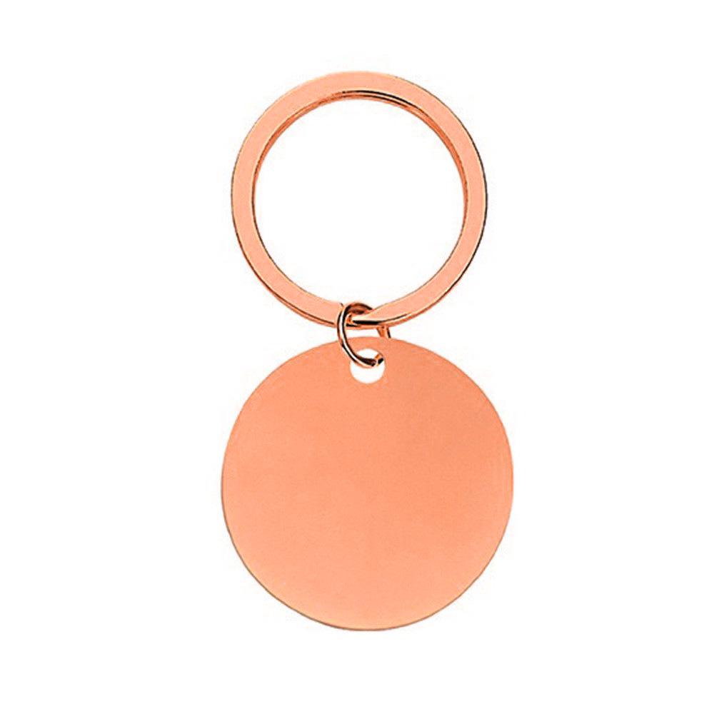 Military Dog Tag Pendant - Laser Engraved Stainless Steel ID Tag