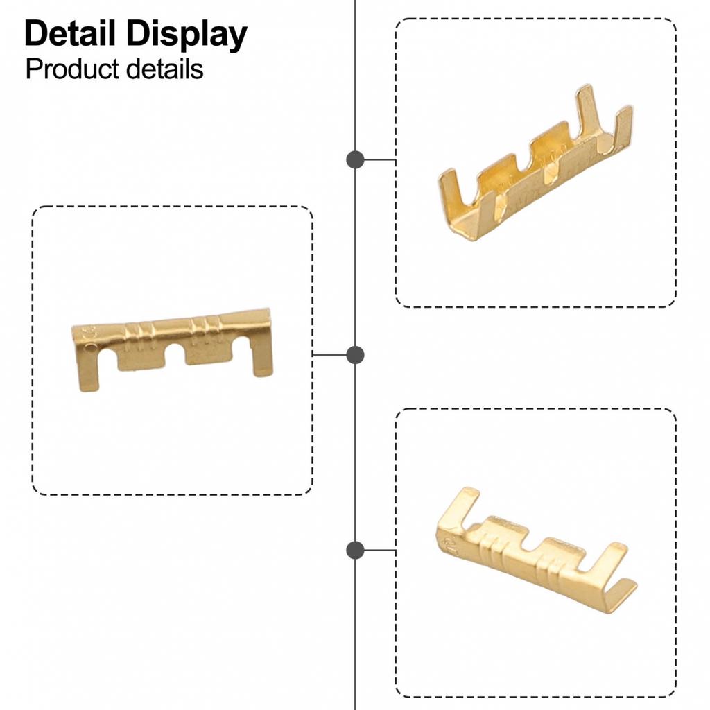 Wire Range Mm Cold Terminal Connector Brass Insulation Sleeve
