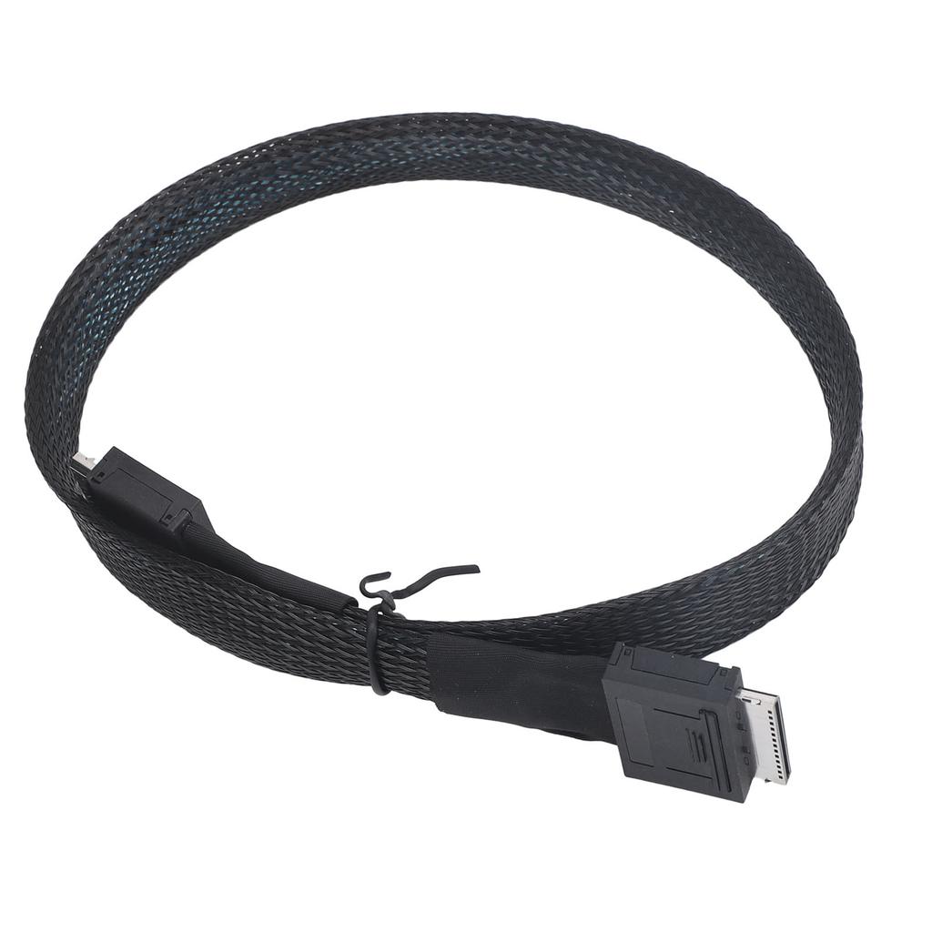 Oculink SFF 8611 8i to SFF 8611 8i Cable 16Gbps Support SAS 3.0 4.0 SATA 3.0 Data Transfer Cable for Server PCIe