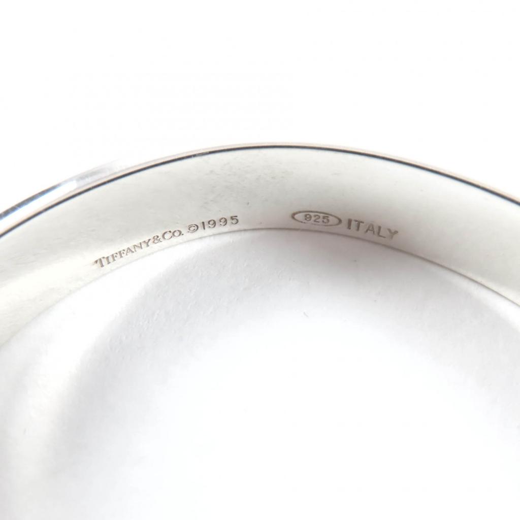 Excellent TIFFANY&Co. Bangle Atlas open Silver 925 Women Used