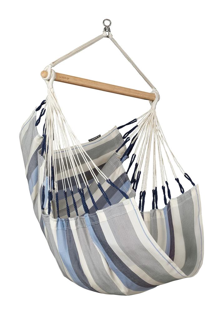 La Siesta Hammock Chair Basic Domingo Made by (Outdoor Use, Hamactex) DOC14-13 (SeaSalt)