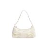 Originals Three Stripes Bow Decoration Adjustable Shoulder Strap Underarm Bag Women Shoulder Bag White KC2769