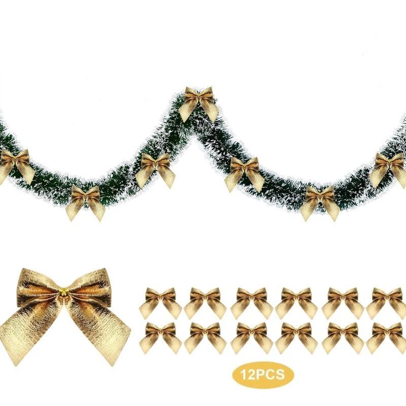 1 STÜCK 2M Weihnachtsbaum Lametta Girlande Weihnachtsdeko für Zuhause 2026 Metallische Twist Girlande Weihnachtsornament Neujahrsparty Deko