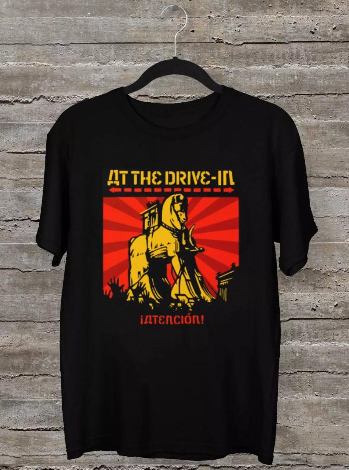 At the Drive in Atencion Band Gift For Fans T-shirt size S-5XL XL