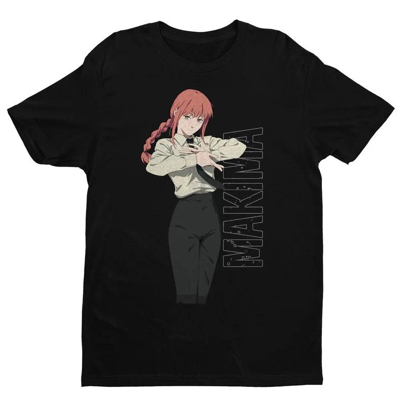 Makima ChainsawUnisex T Shirt Size S 4XL Gift For Friends V3 S