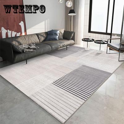 Estilo japonês vento silencioso sala de estar tapete tapete nórdico geométrico luxo cama completa casa cabeceira