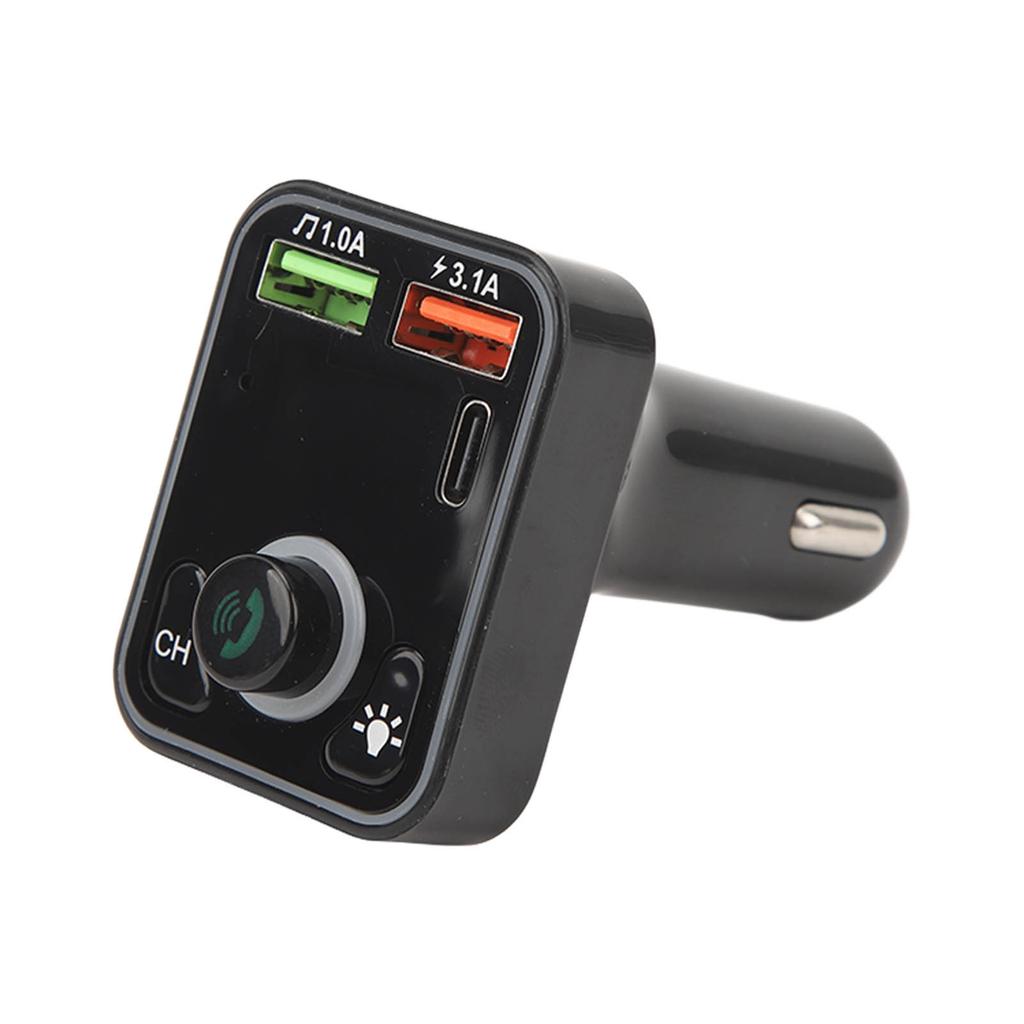 Car Fast Charging Player Car Colordul Light Hands Free Bluetooth Talk Player Lossless Sound Quality Mp3 Bluetooth Player