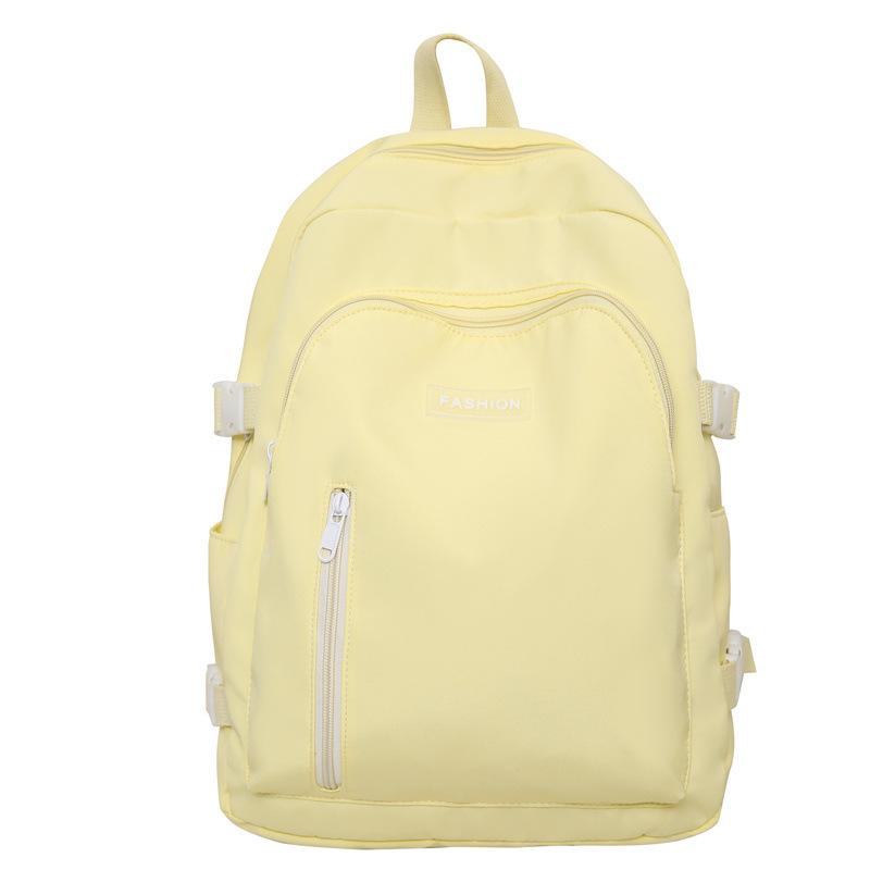 New Large-capacity Backpack Fashionable and Casual Simple Junior High School Schoolbag Large-capacity Travel Backpack