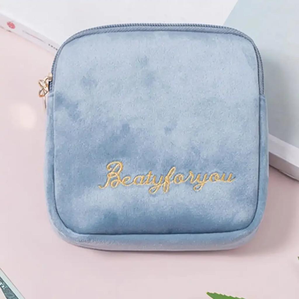 1pc-Girl Sanitary Napkin Storage Bag Sanitary Pad Bag Jewelry Storage Bag Headphone Bag Cosmetics Box