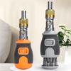 Two-way Ratchet Multi-function Screwdriver Set 8 In 1 Replaceable Ratchet Tool