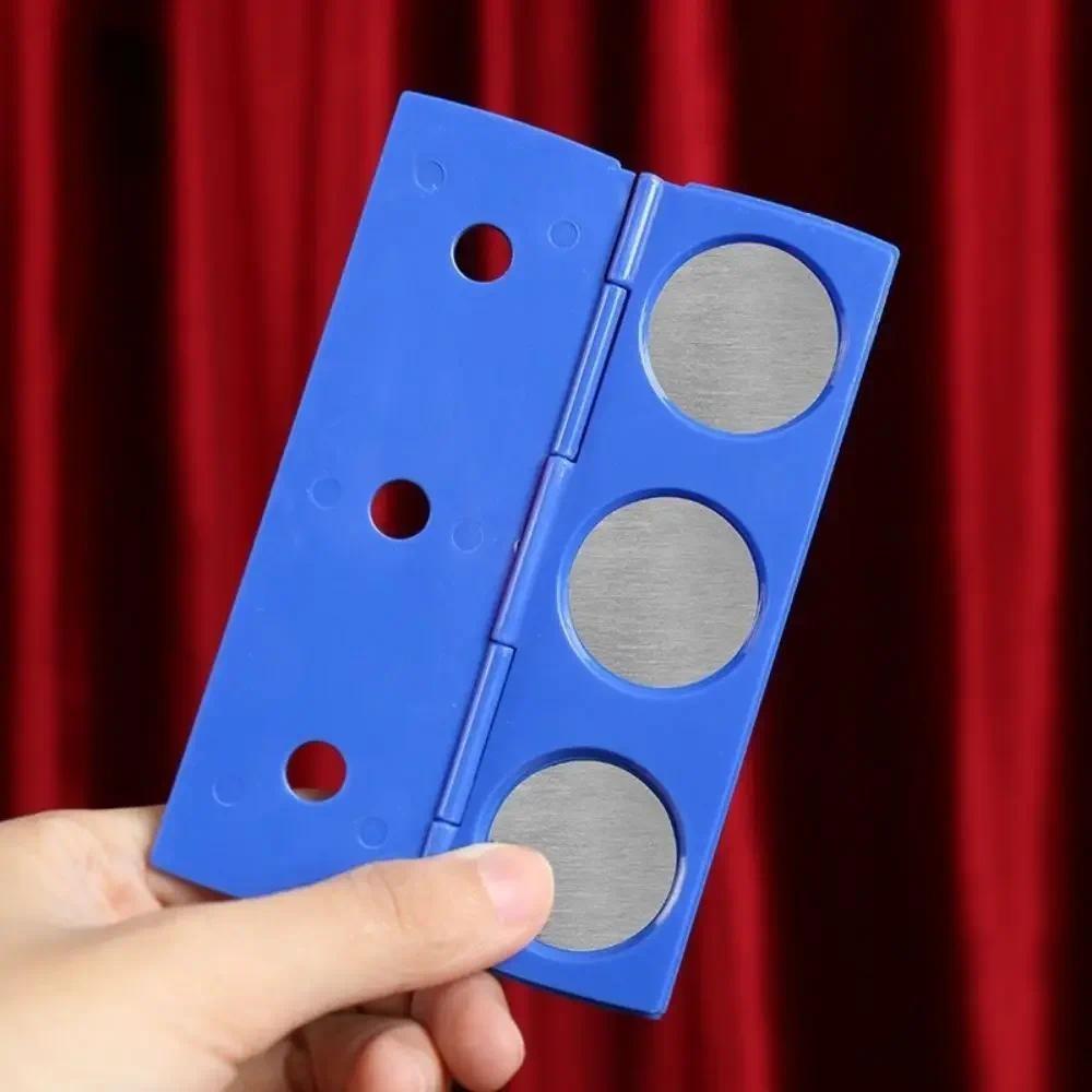 Pencil Penetration Coins Magic Tricks Pens Through Hole Close Up Illusion Toy Coin Escape Prop Street Stage Magic Toys Illusion