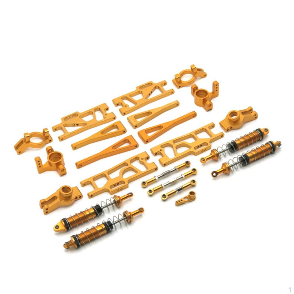 RC Car Kit Anodized Shock Absorbers with Metal Front and Rear