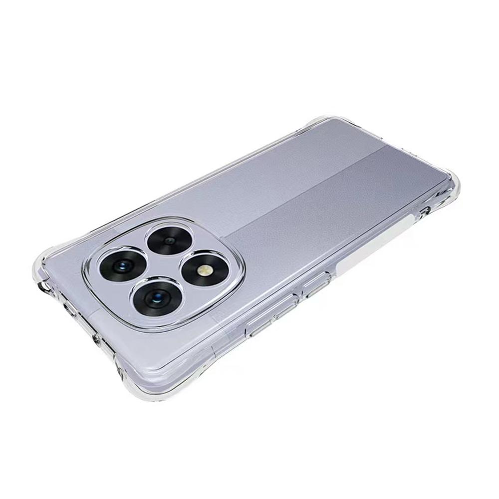 WANLONFENG WL Series for Xiaomi Redmi Note 14 Pro 4G Case 2.0mm TPU Phone Cover with Tempered Glass Film