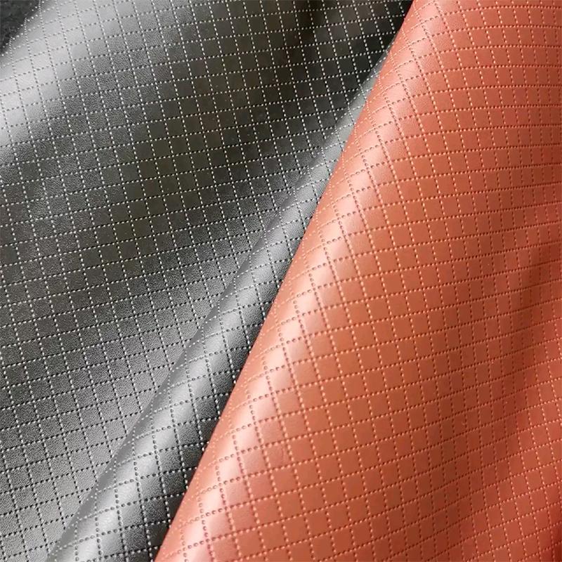 Diamant PU-Lederstoff Gesteppt Auto Tasche Hülle Sofa Polsterung Zierleiste Kopfteil Nähen DIY Geprägtes Leder Seite