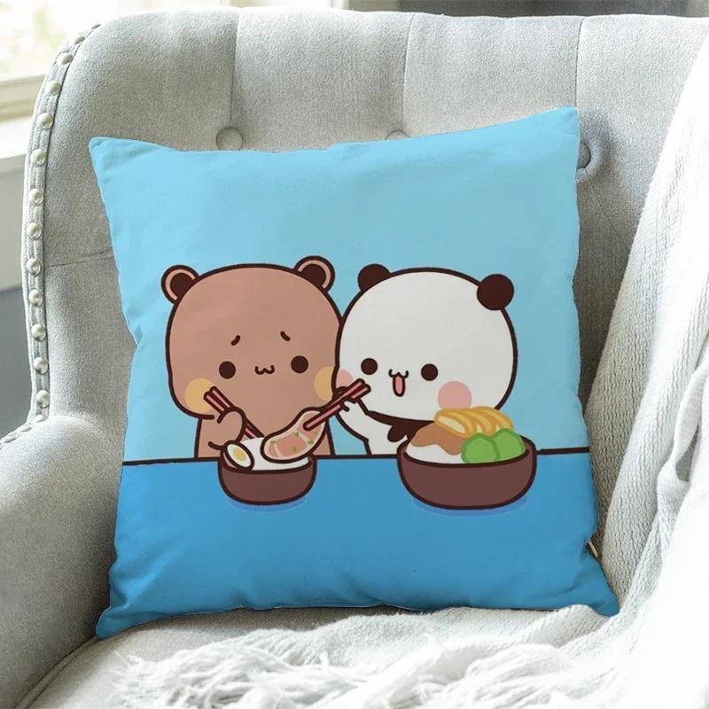 Pillowcase Bubu Dudu 45x45cm Home Decor Cushion Cover Sofa Bed Car Cushion Cover Halloween Christmas