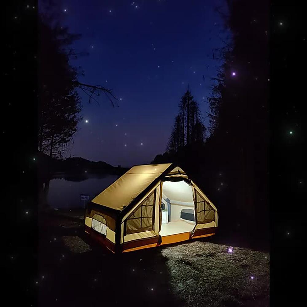Waterproof Inflatable Tent Camping Tent for Fishing Hiking Caping Backpacking for 3-8 Persons