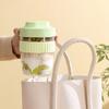 Yousheng Breakfast Cup Portable Oatmeal Salad Yogurt Cup with Lid & Spoon BPA-Free Food Storage Container for Office School