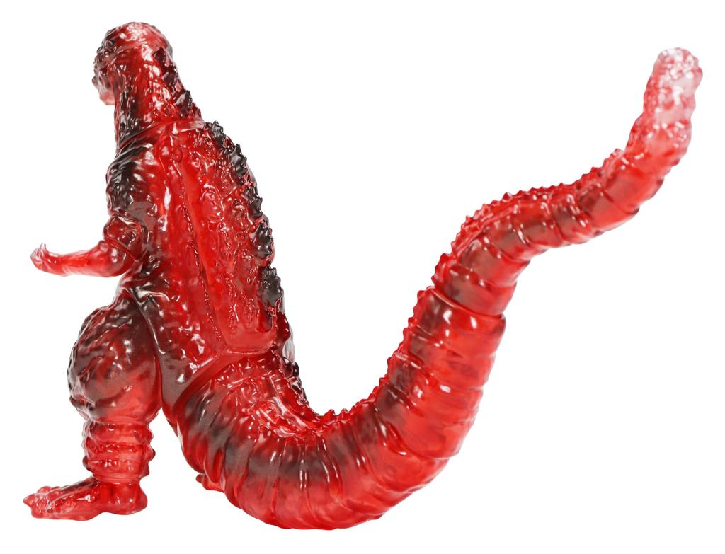 Character Content Production Middle Size Series Godzilla EX Godzilla 4th Form Clear Red Approximately 135mm PVC Soft Vinyl Figure (Ccp) [8th Edition]