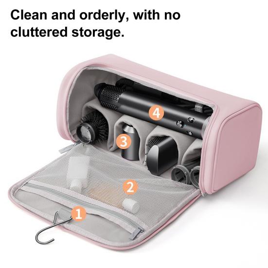 Storage Bag Dust-Proof Water-Repellent Large Capacity Makeup Organizer Scratch-resistant Travel Storage Pouch