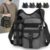 Outdoor Shoulder Bag Men's Water Kettle Umbrella Crossbody Bag Large Capacity Mobile Phone Bag