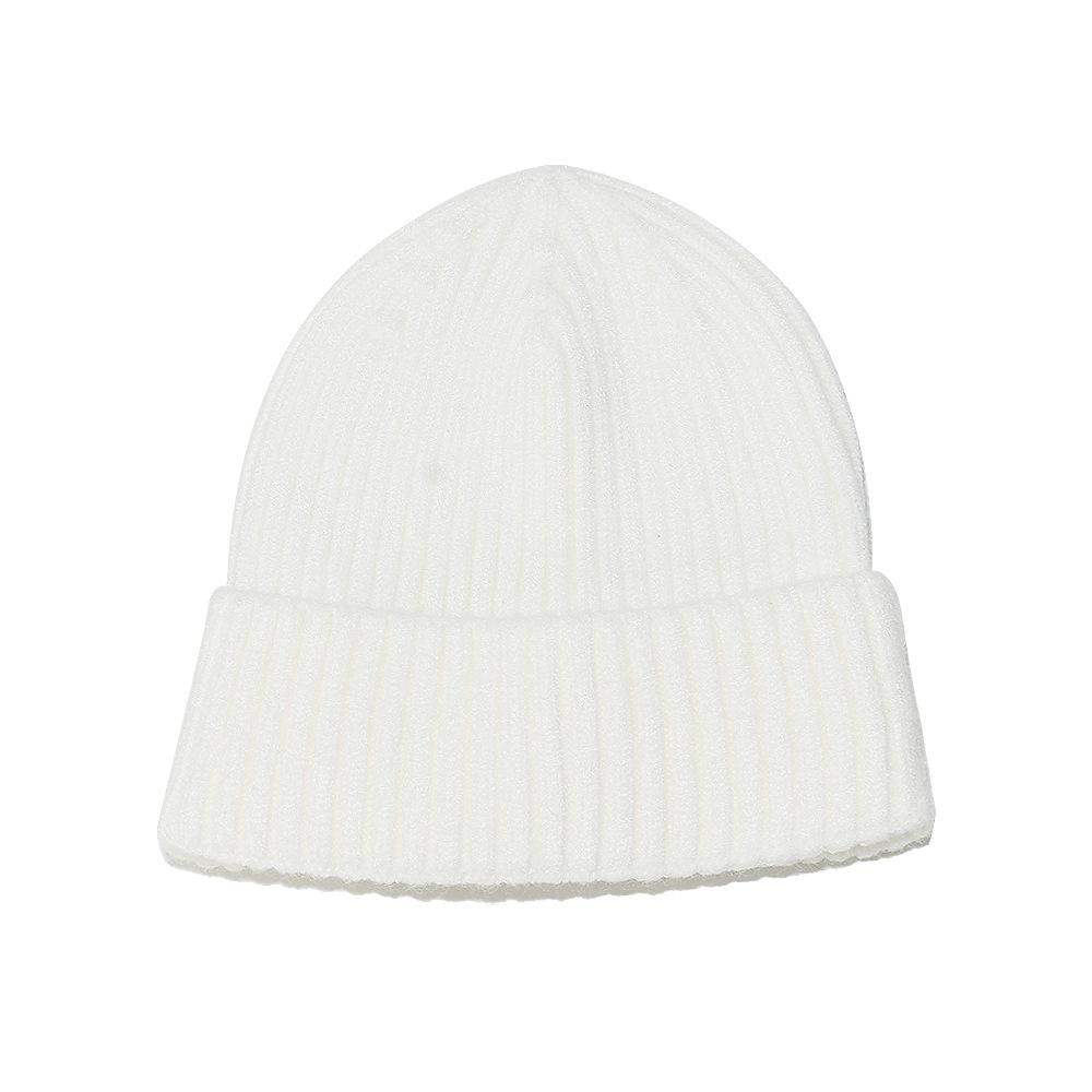 Autumn and Winter Knitted Hat Women's Korean Version of Versatile Solid Color Pointed Wool Hat Women's Outdoor Thickened Warm Cold Hat