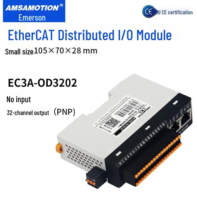 AIMOXUN EtherCAT Remote IO Module with Built-in Switch