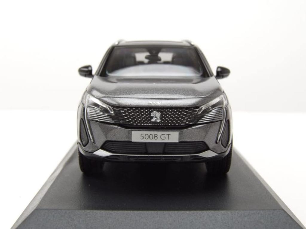NOREV Peugeot 5008 GT 2021 (Metallic Gray) 1/43 Scale Diecast Model Car