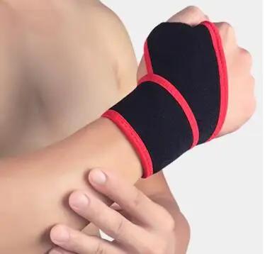 Sports Compression Wrist Support Wrap Adjustable Wrist Guard Gloves for Men and Women Anti - Sprain Wrist Strap