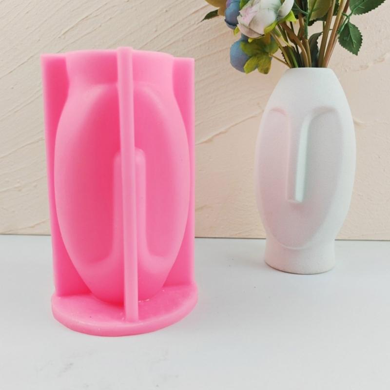 Human L Shape Planter Mold Home Decorations Silicone Mould for Flower  Concrete Mold  Resin Casting Tool