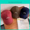 Letter Embroidered Baseball Cap For Women Sun Shade Breathable Cotton Spring Style