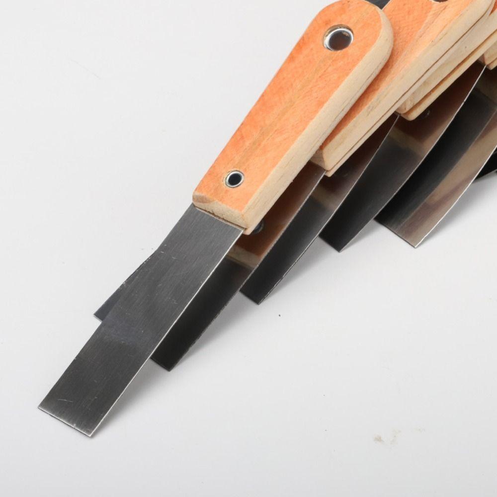 Putty  Wood Handle Iron  Plastering Scraper Shovel Construction Tool 2/3/4/5Inch Cleaning Scraper Shovel