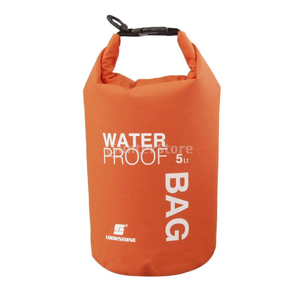 2L/5L/10L Waterproof Dry Bag Pack Sack Swimming Rafting Kayaking River Trekking Floating Sailing Canoing Boating Water Bag