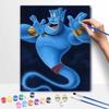 Disney Genie Magic Lamp DIY Oil Painting Art Painting Kit Home Wall Decor Handmade Gift For Aladdin Movie Fans Living Room Wall Art
