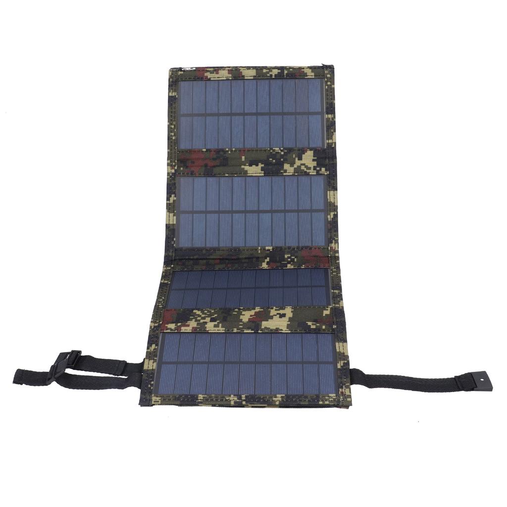 20W USB-Solarpanel Faltbar Tragbar Polykristalline Solarzellen r für den Außenbereich