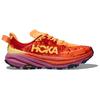 HOKA One One Slip Resistant, Abrasion Resistant, Lightweight Low Top Running Shoes Women's Red Orange Sneakers 1147832SRBT