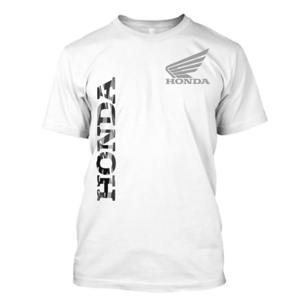 T-shirt Honda Uomo e Donna Estiva Maglietta da Moto Stile Americano Pantaloncini da Corsa a Manica Corta Primavera Nuova Casual Ciclismo Offroad Top