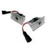 Official 2/4pcs Car Door LED Projector HD Welcome Laser Light for For Tesla Model Y 3 S X