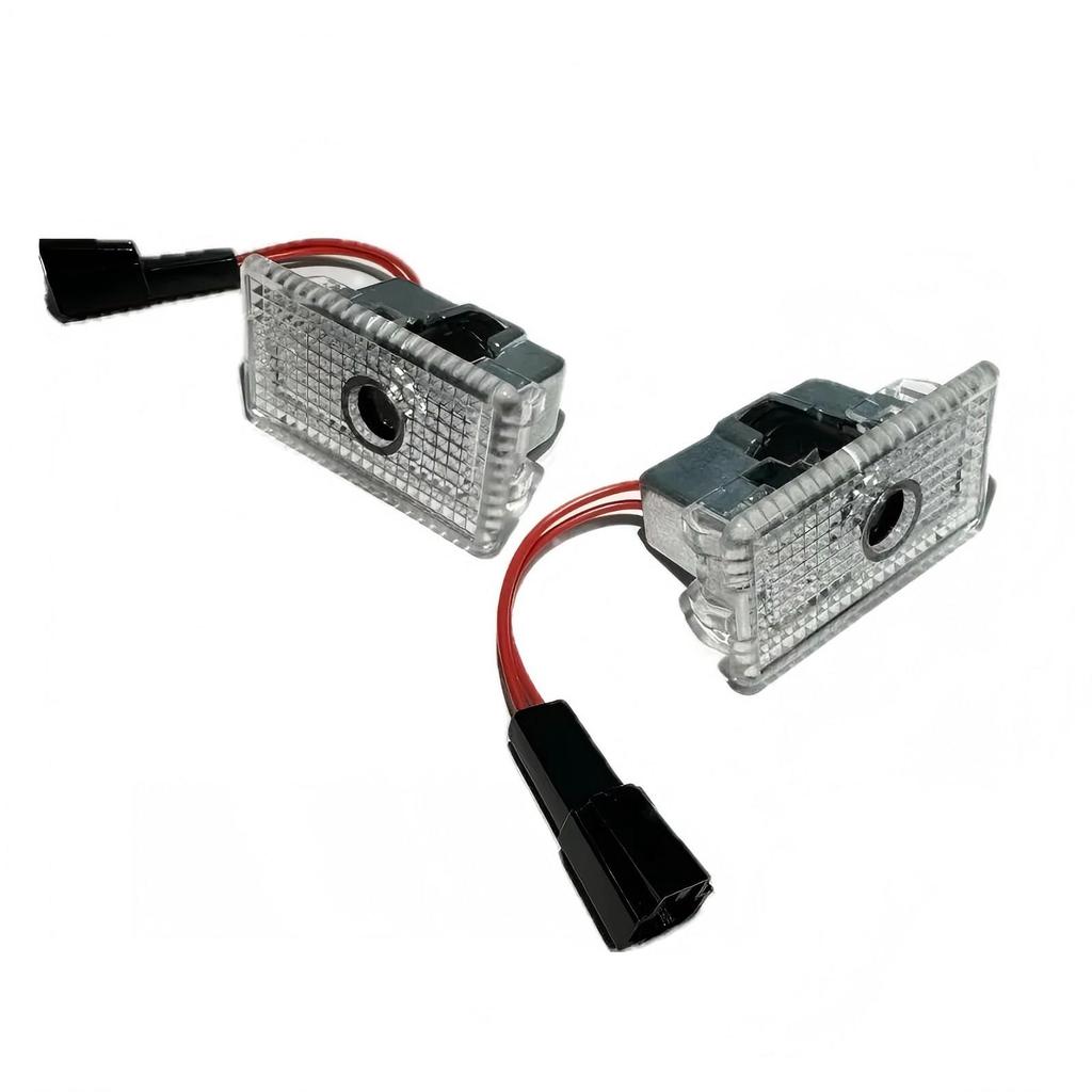 Official 2/4pcs Car Door LED Projector HD Welcome Laser Light for For Tesla Model Y 3 S X