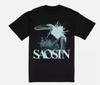 Saosin Band Schwarz Unisex Baumwoll-T-Shirt Herren Damen T-Shirts Oberteil Alle Größen
