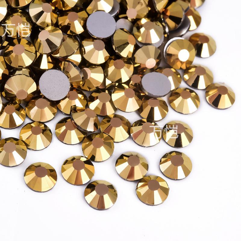 

Желтая серия Плоское дно Алмазный стеклянный кристалл Насадка для ногтей DIY Стикер для чехла мобильного телефона Насадка Свирепый медведь Стразы Ювелирные аксессуары ss6 (diameter 1.9-2 mm) 1440 pcs/bag