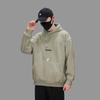 Shawn Yue Fleece-Lined Hoodie: Men's Hong Kong Style, Autumn/Winter, Trendy Brand, Large Size, Versatile Shirt