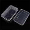 USAN HOME 1000ml Disposable Rectangular Meal Prep Containers