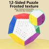 Sengso Speed Cube Megaminx 2x2 3x3 4x4 5x5 6x6 7x7 12stranná kostka Dodecahedron Pro děti Soutěžní kostka Puzzle bez samolepek