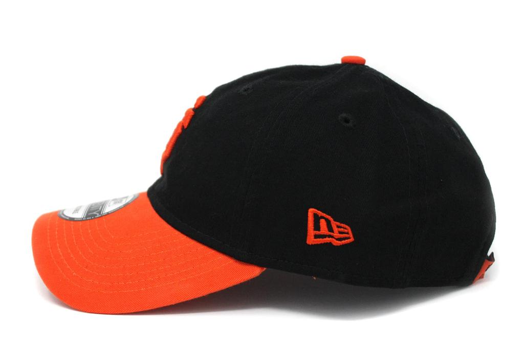 New Era 9TWENTY MLB San Francisco Giants Cap, Black/Orange