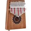 MEINL Sonic Energy Collection Electric Kalimba with Soundhole Pickup, Mahogany, 17 Keys, C Major Scale, PKL1708H (Includes Case, Bag, Cloth, and Tunin