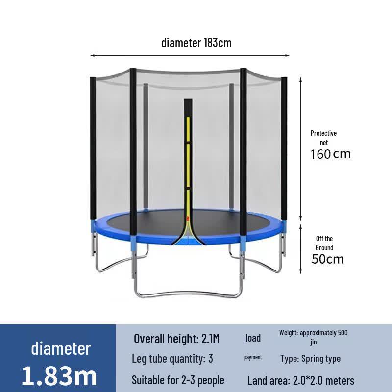 TLXT 6FT Outdoor Trampoline